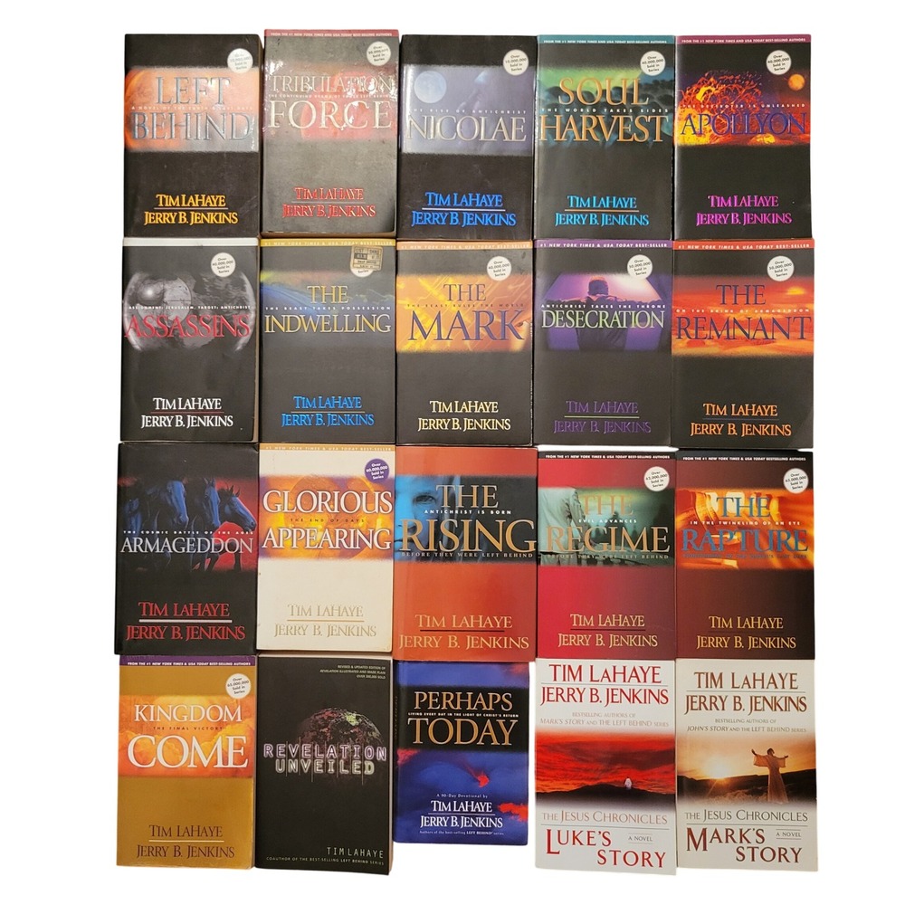 20 Left Behind Series Tim LaHaye Jerry B Jenkins Books End Times Prophecy Gift